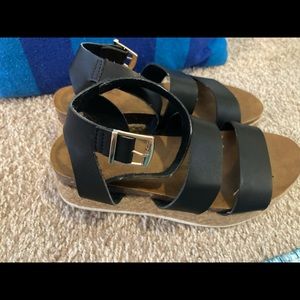 Black Espadrilles size 36